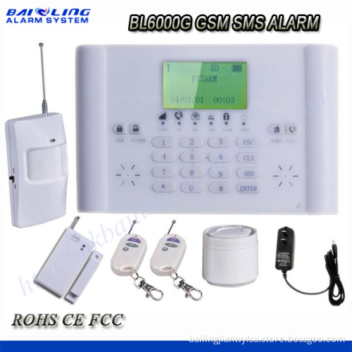 New Arrival CE&RoHS Bl6000g GSM SMS Wireless Alarm System